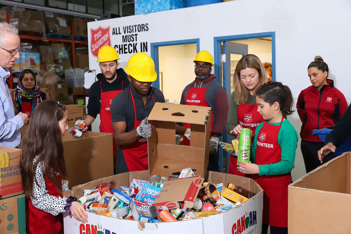 Group volunteers