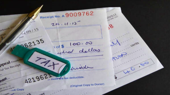 Tax receipts