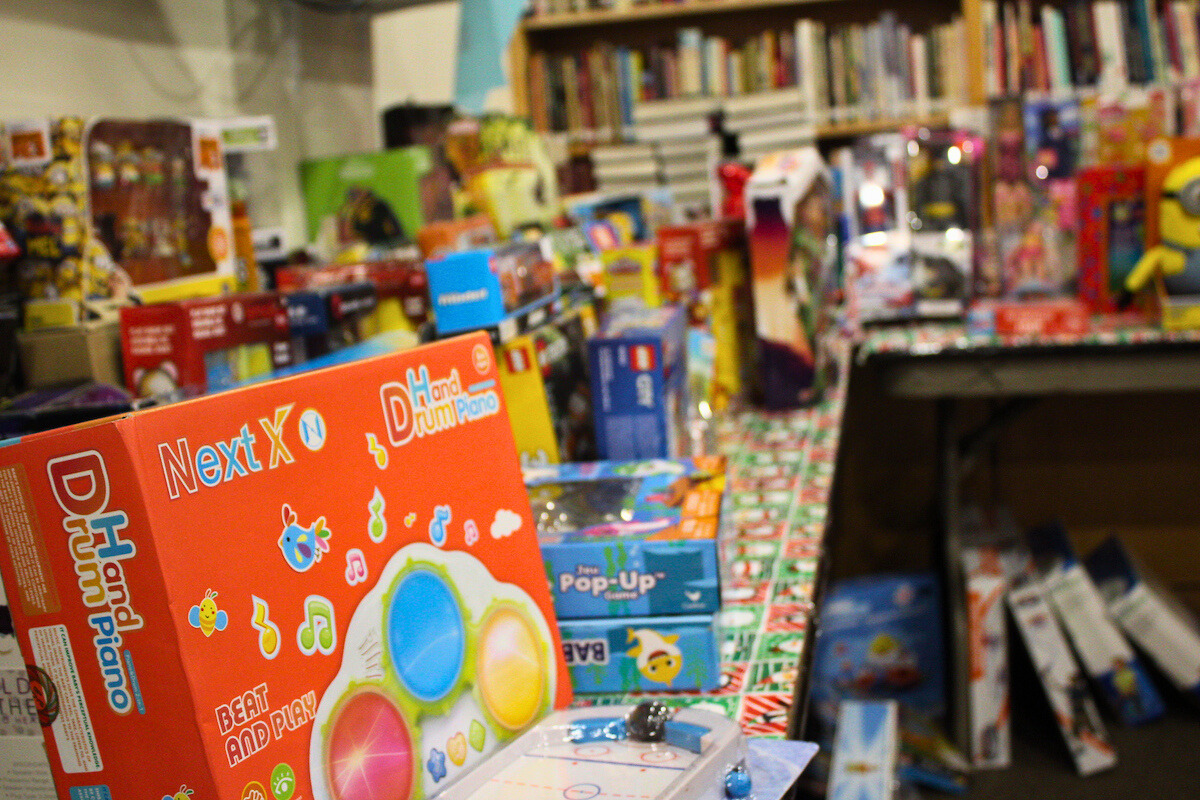 Kids books and toys